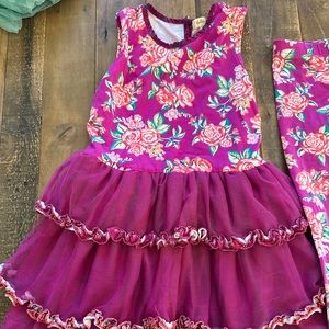 Matilda Jane dress / pants set size 6